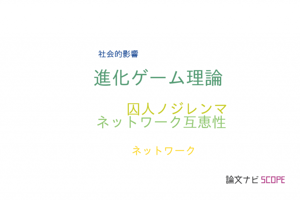 【論文データ】evolutionary game thepry(進化ゲーム理論)の国内研究動向まとめ – 【論文紹介サイト】論文ナビ