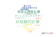 【論文データ】和歌山大学の化学分野の研究動向まとめ