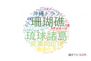 【論文データ】琉球大学の数物系科学分野の研究動向まとめ