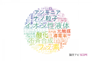 【論文データ】名古屋工業大学の化学分野の研究動向まとめ