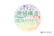 【論文データ】東北大学の総合理工分野の研究動向まとめ