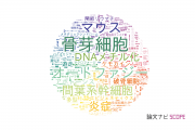 【論文データ】東京医科歯科大学の生物学分野の研究動向まとめ