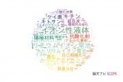 【論文データ】鳥取大学の化学分野の研究動向まとめ