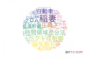 【論文データ】中部大学の工学分野の研究動向まとめ