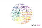 【論文データ】筑波大学の化学分野の研究動向まとめ