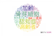 【論文データ】国立長寿医療研究センター（NCGG)の医歯薬学分野の研究動向まとめ
