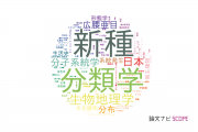 【論文データ】国立科学博物館の生物学分野の研究動向まとめ