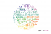 【論文データ】広島赤十字・原爆病院の医歯薬学分野の研究動向まとめ