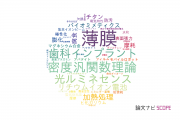 【論文データ】工学院大学の総合理工分野の研究動向まとめ
