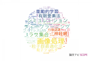 【論文データ】九州工業大学の情報学分野の研究動向まとめ