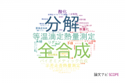 【論文データ】京都府立大学の化学分野の研究動向まとめ