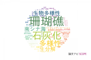 【論文データ】琉球大学の環境生態学分野の研究動向まとめ