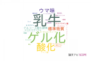 【論文データ】味の素株式会社の食品科学分野の研究動向まとめ