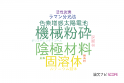 【論文データ】日本大学の電気化学分野の研究動向まとめ