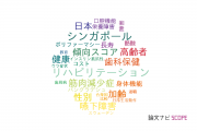 【論文データ】日本大学の老年医学分野の研究動向まとめ