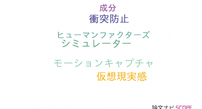 【論文データ】日本大学の交通工学分野の研究動向まとめ
