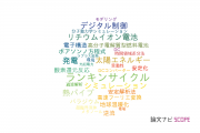 【論文データ】同志社大学のエネルギー / 燃料科学分野の研究動向まとめ