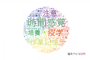 【論文データ】東京大学の心理学分野の研究動向まとめ