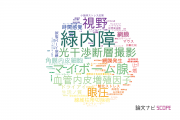 【論文データ】東京大学の眼科学分野の研究動向まとめ