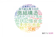【論文データ】東京工業大学の冶金工学分野の研究動向まとめ