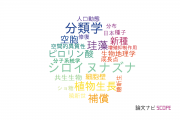 【論文データ】東京学芸大学の植物科学分野の研究動向まとめ