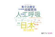 【論文データ】東京医科歯科大学の看護学分野の研究動向まとめ