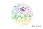 【論文データ】島根大学の化学分野の研究動向まとめ