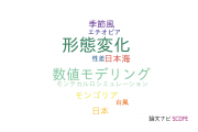 【論文データ】鳥取大学の自然地理学分野の研究動向まとめ
