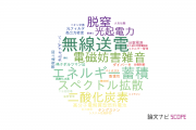 【論文データ】長岡技術科学大学のエネルギー / 燃料科学分野の研究動向まとめ