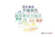 【論文データ】中央大学の水資源分野の研究動向まとめ