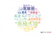 【論文データ】総合研究大学院大学の地質学分野の研究動向まとめ