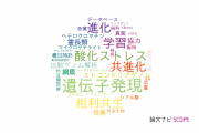 【論文データ】総合研究大学院大学の進化生物学分野の研究動向まとめ