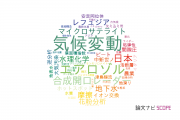 【論文データ】千葉大学の地質学分野の研究動向まとめ
