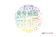 【論文データ】新潟大学の細胞生物学分野の研究動向まとめ