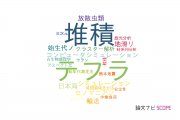 【論文データ】新潟大学の地質学分野の研究動向まとめ