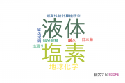 【論文データ】新潟大学の地球化学 / 地球物理学分野の研究動向まとめ