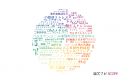 【論文データ】信州大学の生化学 / 分子生物学分野の研究動向まとめ