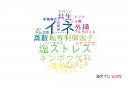 【論文データ】信州大学の植物科学分野の研究動向まとめ