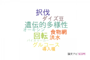 【論文データ】首都大学東京の農学分野の研究動向まとめ