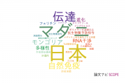 【論文データ】鹿児島大学の感染症学分野の研究動向まとめ