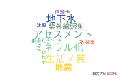 【論文データ】山梨大学の水資源分野の研究動向まとめ
