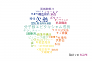 【論文データ】物質・材料研究機構（NIMS）の結晶学分野の研究動向まとめ