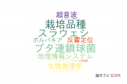 【論文データ】農業・食品産業技術総合研究機構（NARO)の進化生物学分野の研究動向まとめ