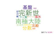 【論文データ】国立極地研究所（NIPR)の自然地理学分野の研究動向まとめ