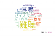 【論文データ】慶応義塾大学の耳鼻咽喉科学分野の研究動向まとめ