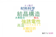 【論文データ】熊本大学の結晶学分野の研究動向まとめ