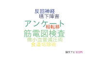 【論文データ】熊本大学の耳鼻咽喉科学分野の研究動向まとめ