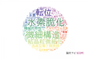 【論文データ】九州大学の冶金工学分野の研究動向まとめ
