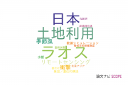 【論文データ】九州大学の地理学分野の研究動向まとめ