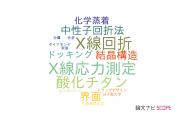 【論文データ】金沢大学の結晶学分野の研究動向まとめ